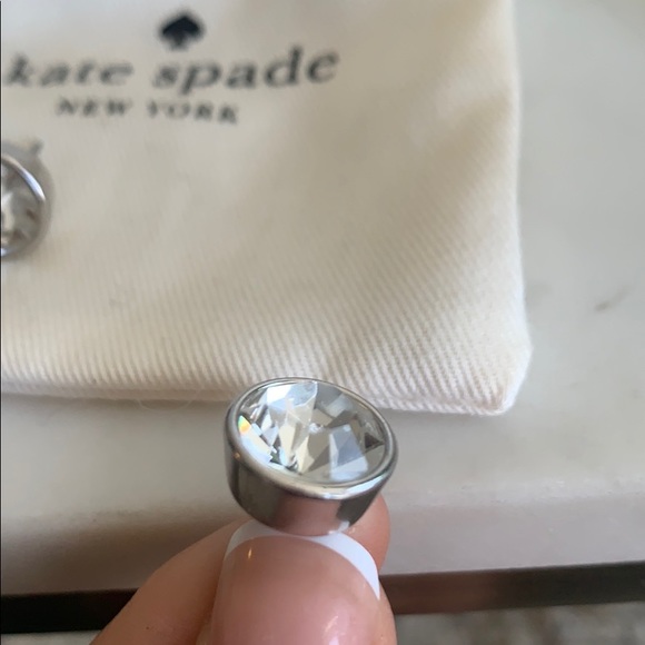 Kate Spade Crystal Stud Earrings - Picture 7 of 7